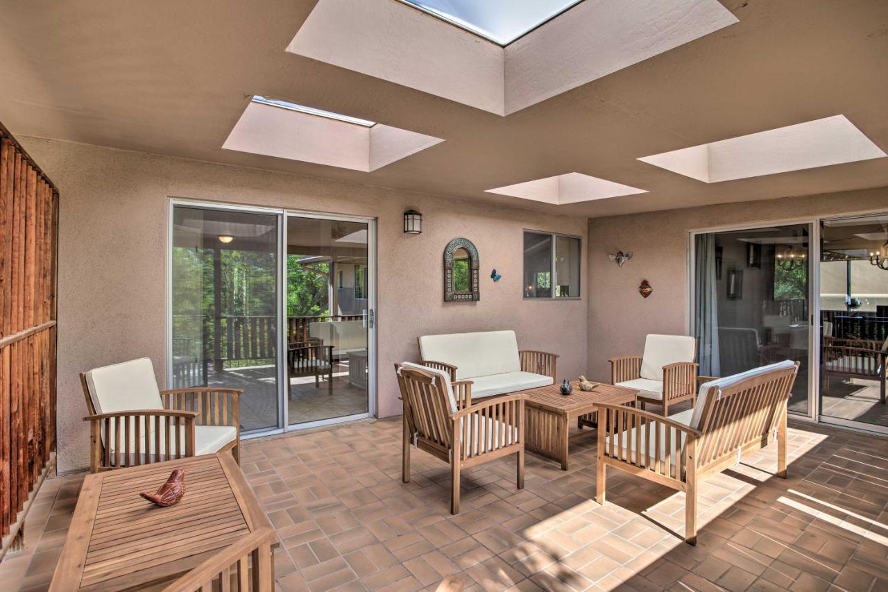 Sedona Hideaway With Swim Spa And Private Tavern! Eksteriør bilde