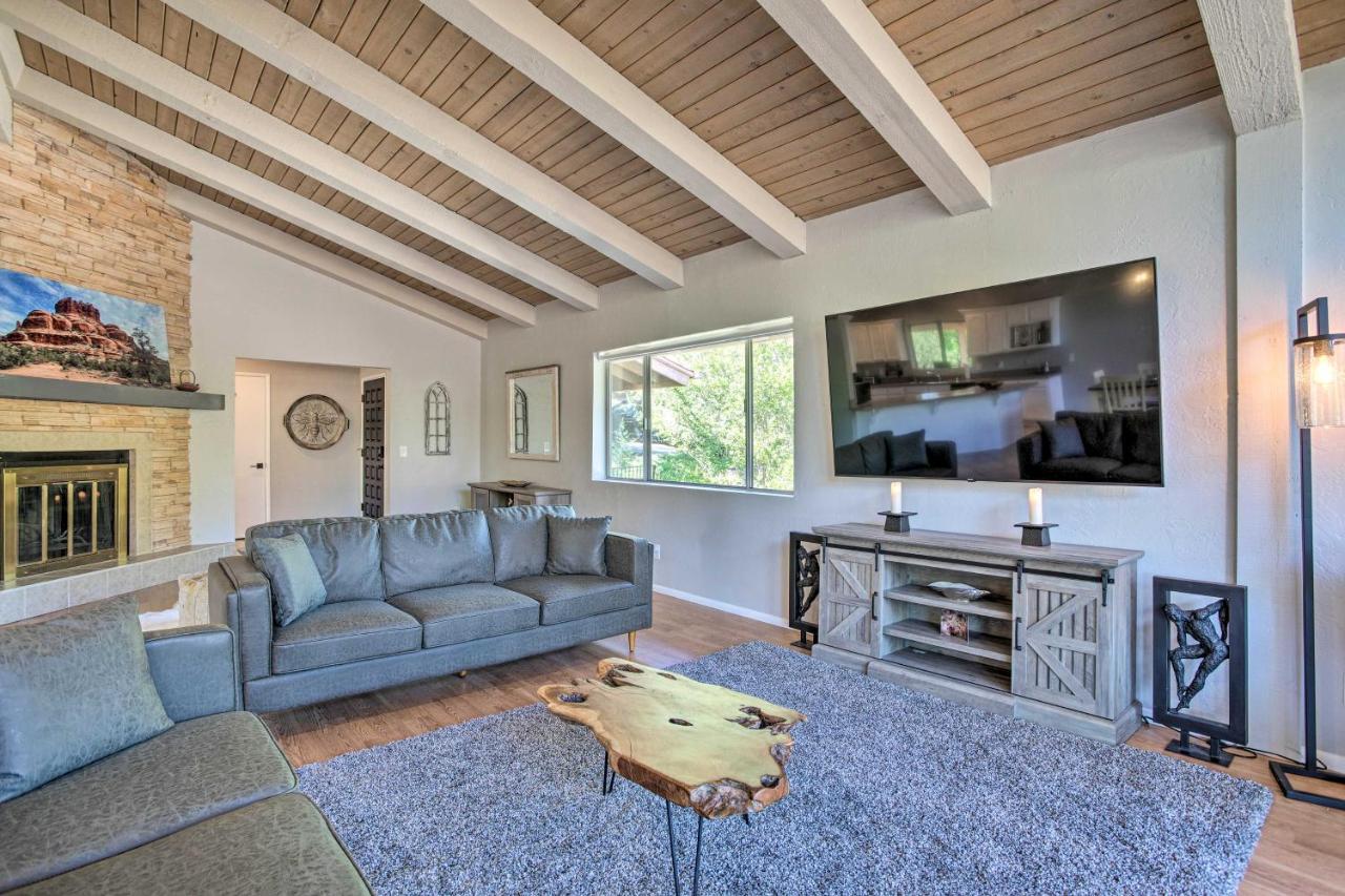Sedona Hideaway With Swim Spa And Private Tavern! Eksteriør bilde