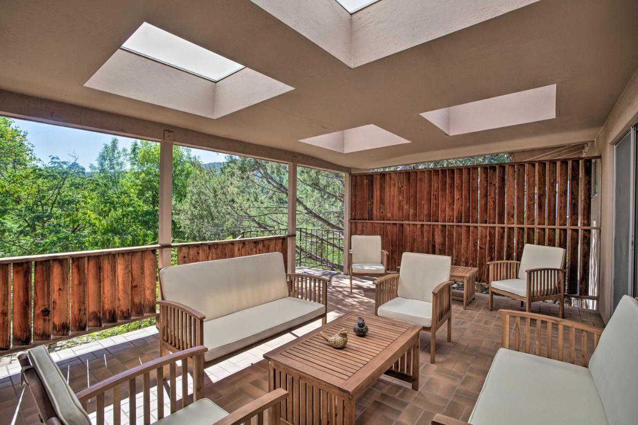 Sedona Hideaway With Swim Spa And Private Tavern! Eksteriør bilde